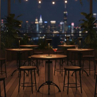 Lampe de table rechargeable...