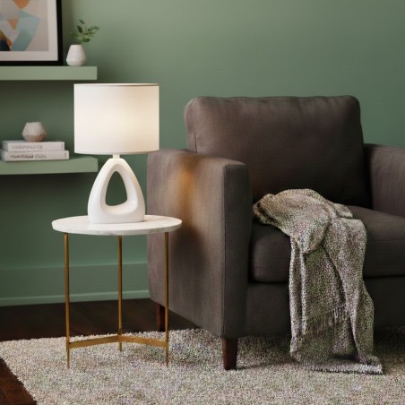 Lampe de table Elor Blanc