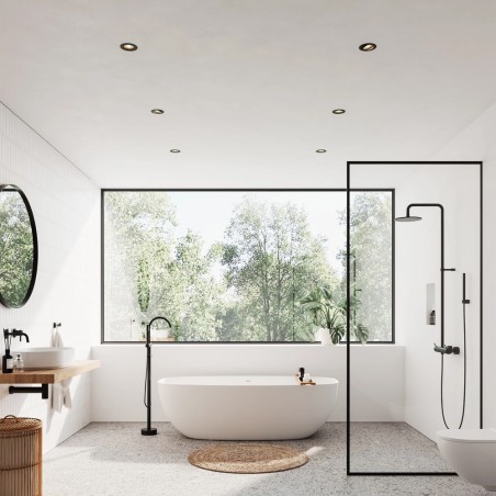 Encastré à LED inclinable pour salles de bains Aliki (8W)