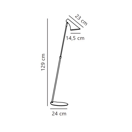 Lampadaire Vanila