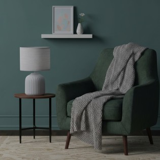 Lampe de table Larna Gris