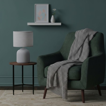 Lampe de table Larna Gris