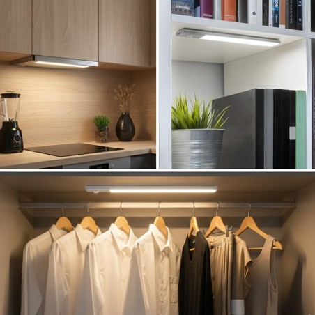 Éclairage LED sous meuble avec capteur Danu CCT 30Cm. (1.5W)