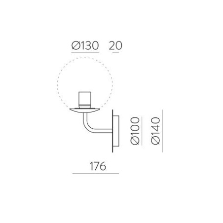 Applique murale Parma