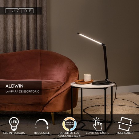 Lampe de bureau LED Aldwin (8W)