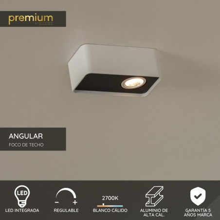 Plafonnier LED Angulaire (6W)