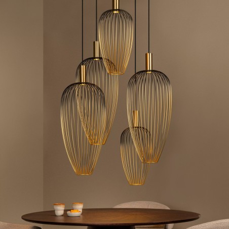 Suspension Aurelie (5 lumières)