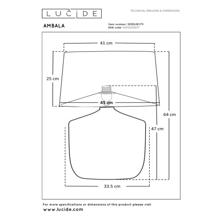 Lampe á poser Ambala II