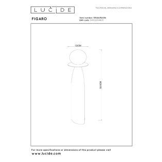 Lampe á poser Figaro III