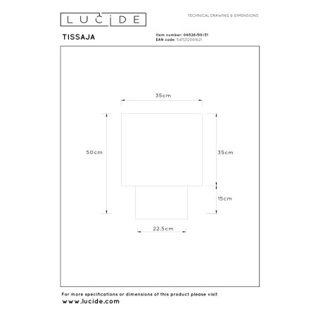 Lampe á poser Tissaja III