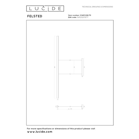 Suspension LED Felsted (28W)