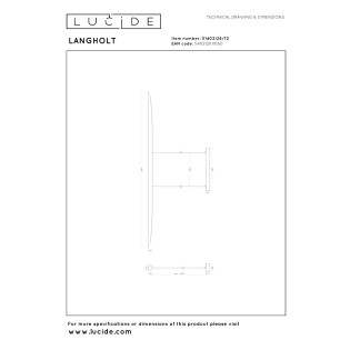 Suspension LED Langholt (28W)