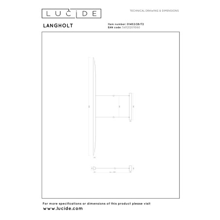 Suspension LED Langholt (28W)