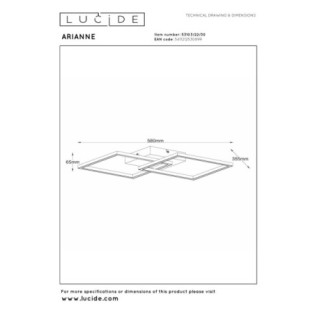 Plafonnier LED Arianne I (23W)