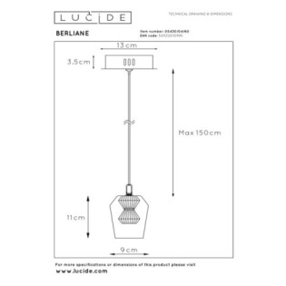 Suspension LED Berliane (4W)