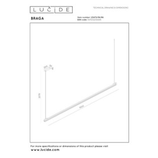 Suspension LED Braga (36W)