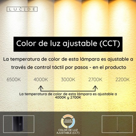 Lampadaire LED Braga CCT Dim (22W)