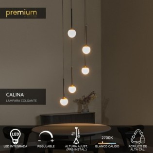 Suspension LED Calina (5x8.2W)