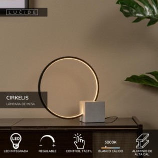 Lampe de table LED Cirkelis...