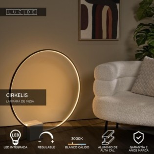 Lampe de table LED Cirkelis...
