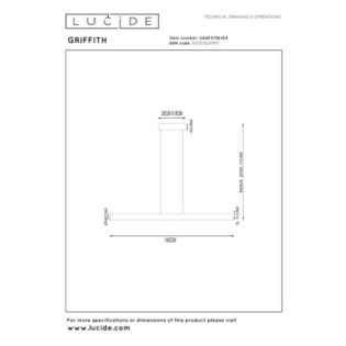 Suspension LED Griffith (33W)