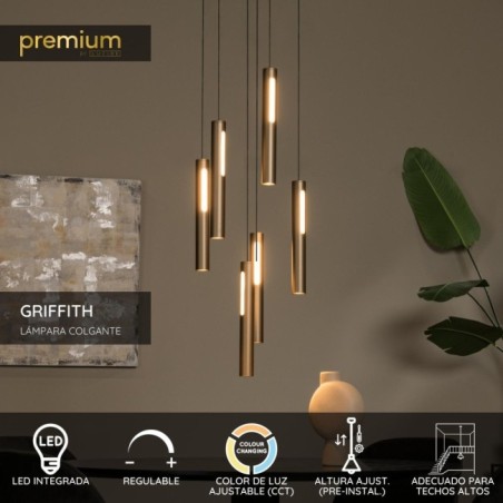 Suspension LED Griffith (6x6W)