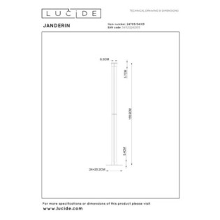 Lampe de table LED Janderin (17W)