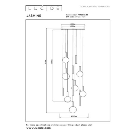 Suspension LED Jasmine (4,5W)