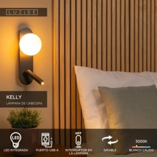 Applique murale LED Kelly...