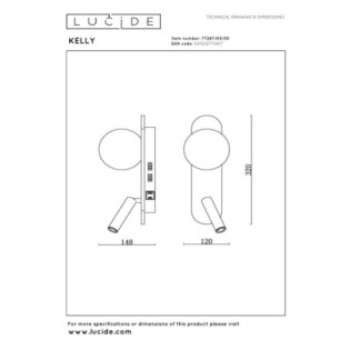 Applique murale LED Kelly (3,5W)