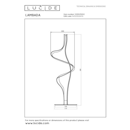 Lampe de table LED Lambada (19W)