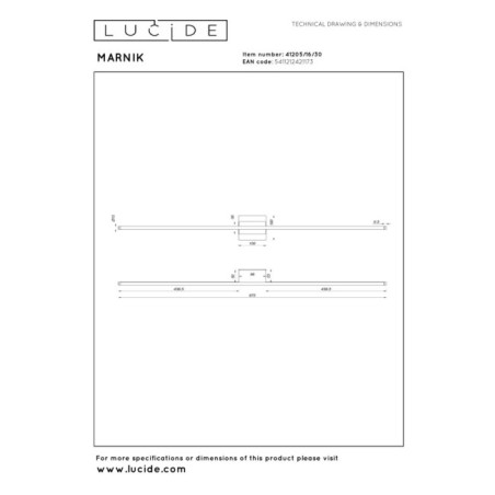 Applique murale LED Marnik (18W)