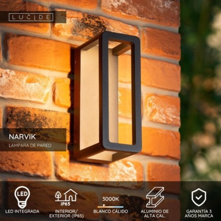 Applique extérieur LED Narvik (9,2W)