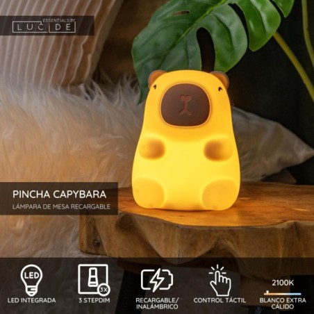 Lampe de table LED Pincha capybara (0,5 W)