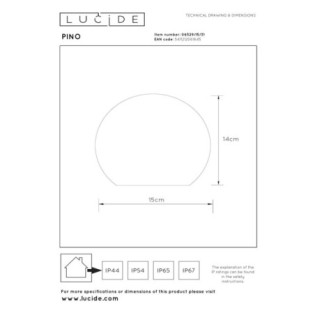 Table d'extérieur LED Pin (1,5 W)
