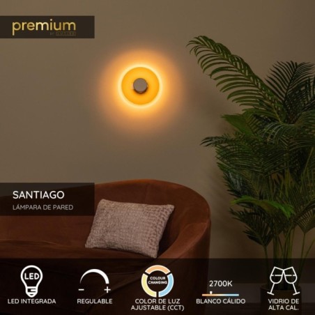 Applique mural LED Santiago (10W)