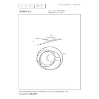 Plafonnier LED Sardana (54W)