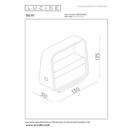 Applique murale LED Silvi (3,7W)