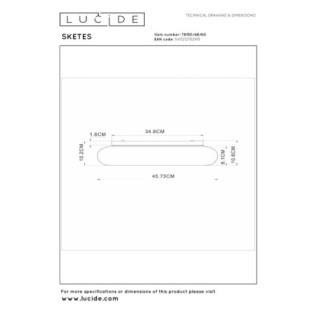 Plafonnier LED Sketes (24W)