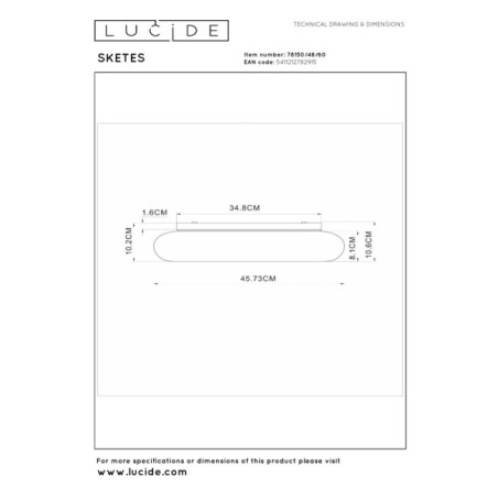 Plafonnier LED Sketes (24W)