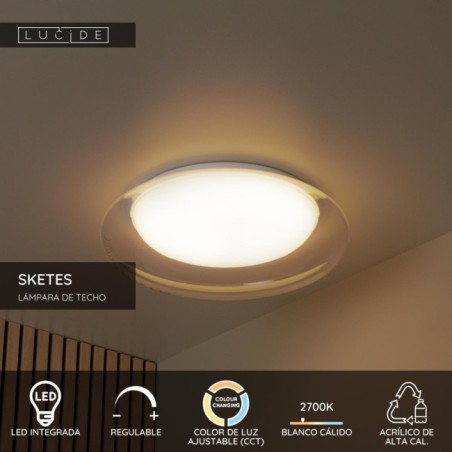 Plafonnier LED Sketes (18W)