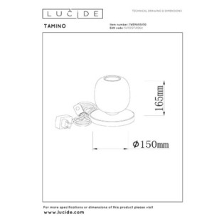 Lampe de table LED Tamino (6W)