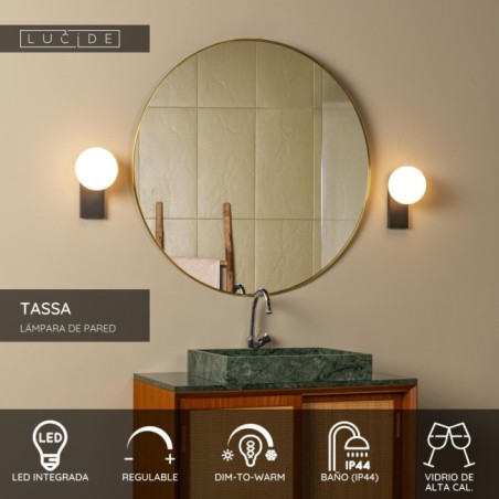 Applique mural pour salles de bains LED Tassa (10W)