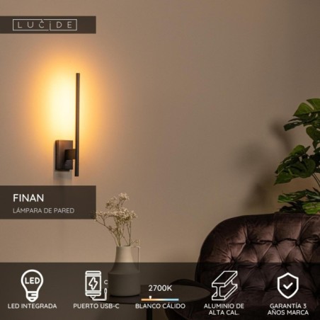 Applique mural LED Finan (6W)