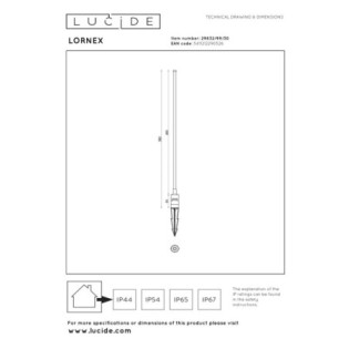 Balise extérieure LED Lornex II (6W)