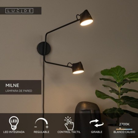 Applique murale LED Milne II (8W)