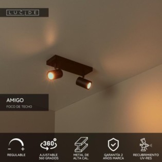 Plafonnier Amigo (2 lumières)