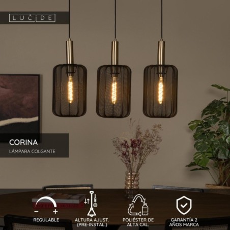 Suspension Corina (3 lumières)