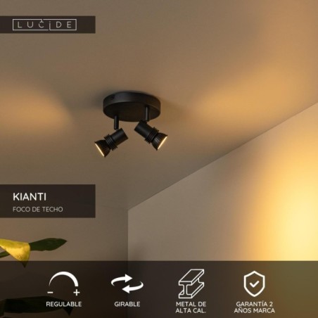 Plafonnier Kianti (2 lumières)