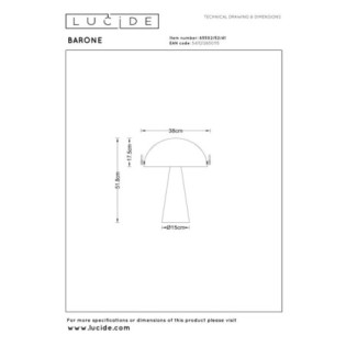 Lampe á poser Barone II